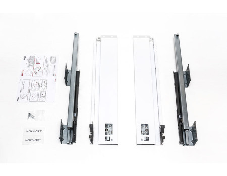 Комплект ящика Indigo H=90, L=450, отделка белая, M-IND2.KIT.450A.WH