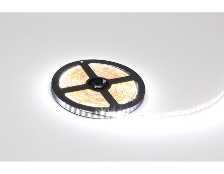 Лента светодиодная SMD3528, 120 LED/м, 9,6Вт/м, 12В, 840-960Лм./м 5000х8 мм, IP 20, 6000К Х/Б