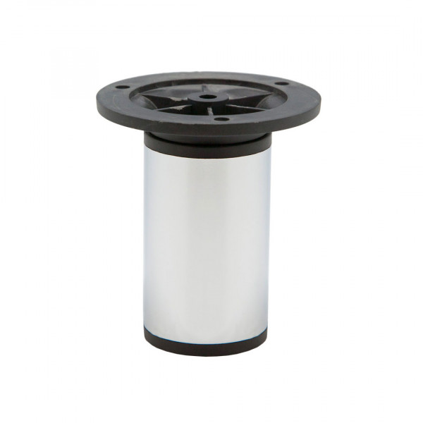 Ножка N0040 малая хром, d-50 мм, h-100 мм, регулируемая