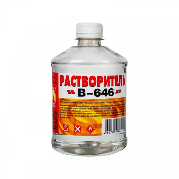 Растворитель 646 0,50 л