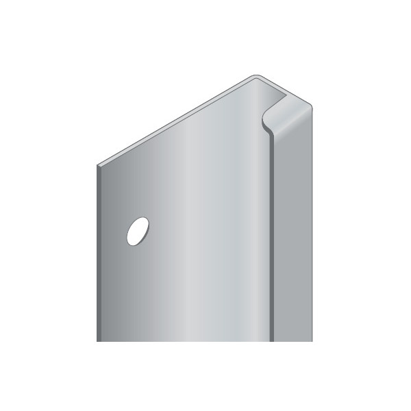Профиль для установки духовок, L=580мм отделка алюминий, 1275.50C.0016