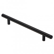 Ручка R-3020-128 BL  матовый черный