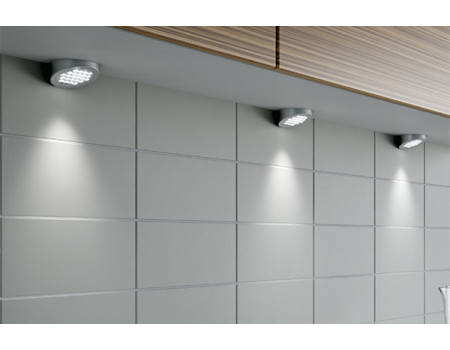 Светильник LED Round Ring, 1.5W, 3000K, отделка алюминий