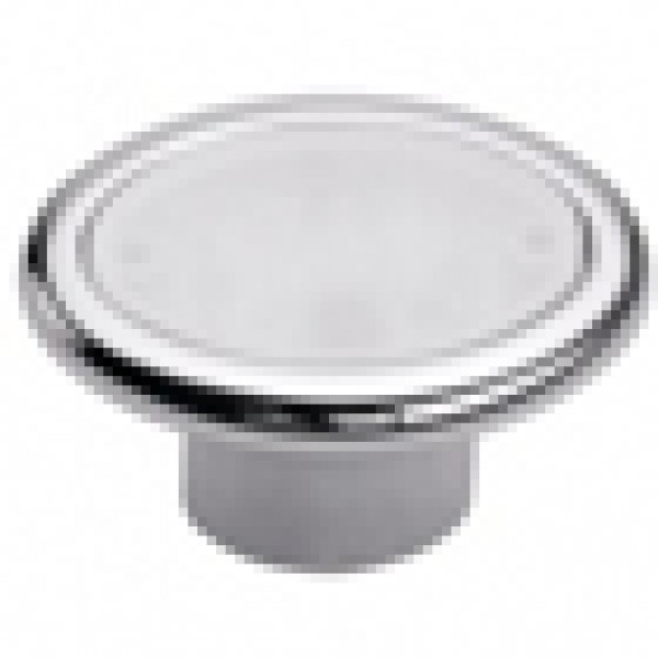 Ручка LED L-16, 2SMD,0.2W теплый белый хром+PC