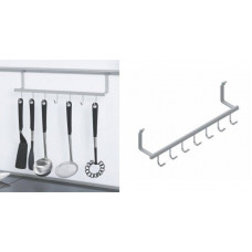 S-4502 Крючок на релинг (7шт) алюминий Starax
