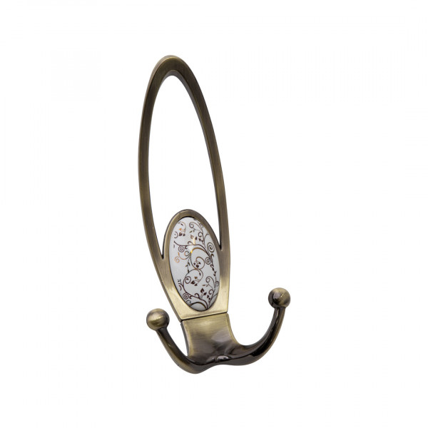 Крючок KR-0400-04 AB Античная бронза