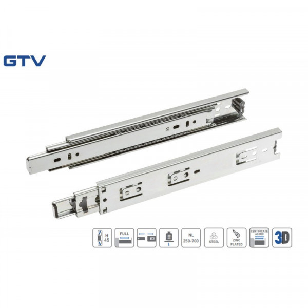 Шариковая направляющая GTV 250мм