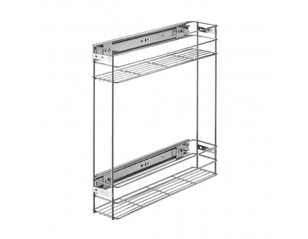 Карго хром боковое креп-ие 200/2 с доводчиком Lemax