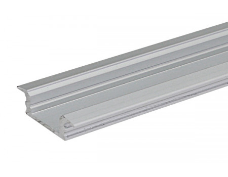Профиль 2507 для LED подсветки врезной, L=2000 мм, отделка алюминий